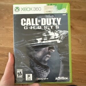 Call of Duty: Ghosts for Xbox 360 - Black and Green Cover